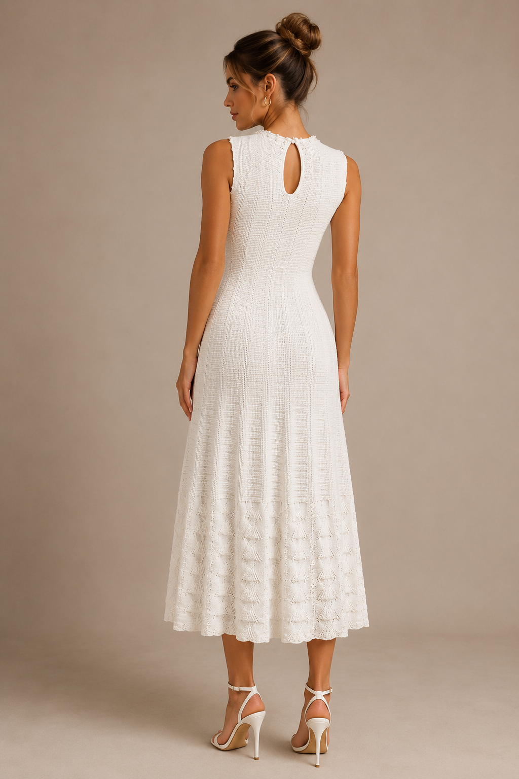 Velisse Beaded Knit Maxi Dress