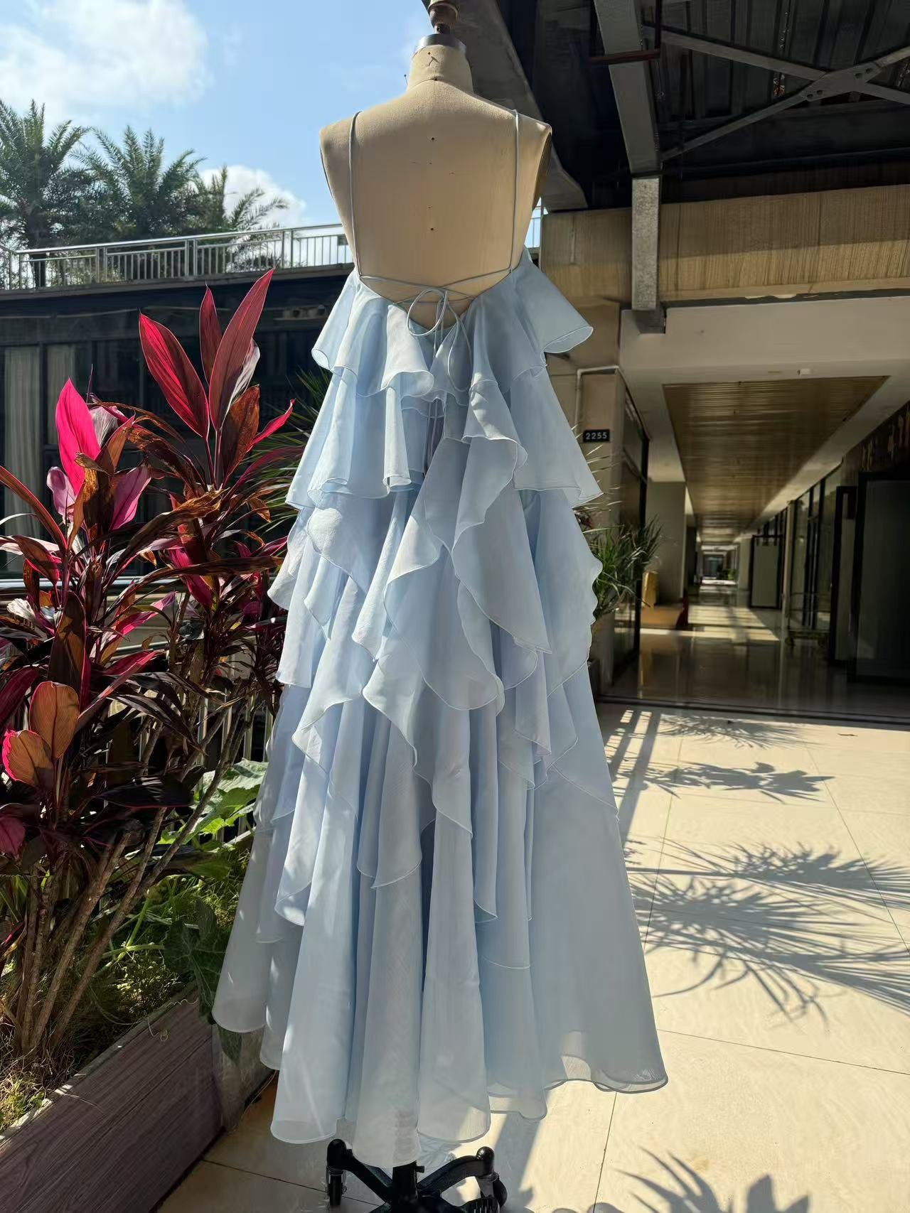 Valeria Ruffle Maxi Dress