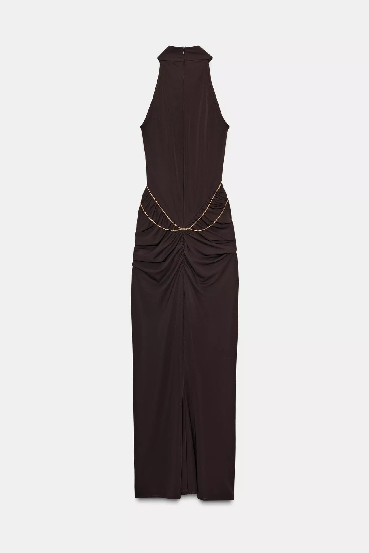 Chain Detail Silhouette Dress