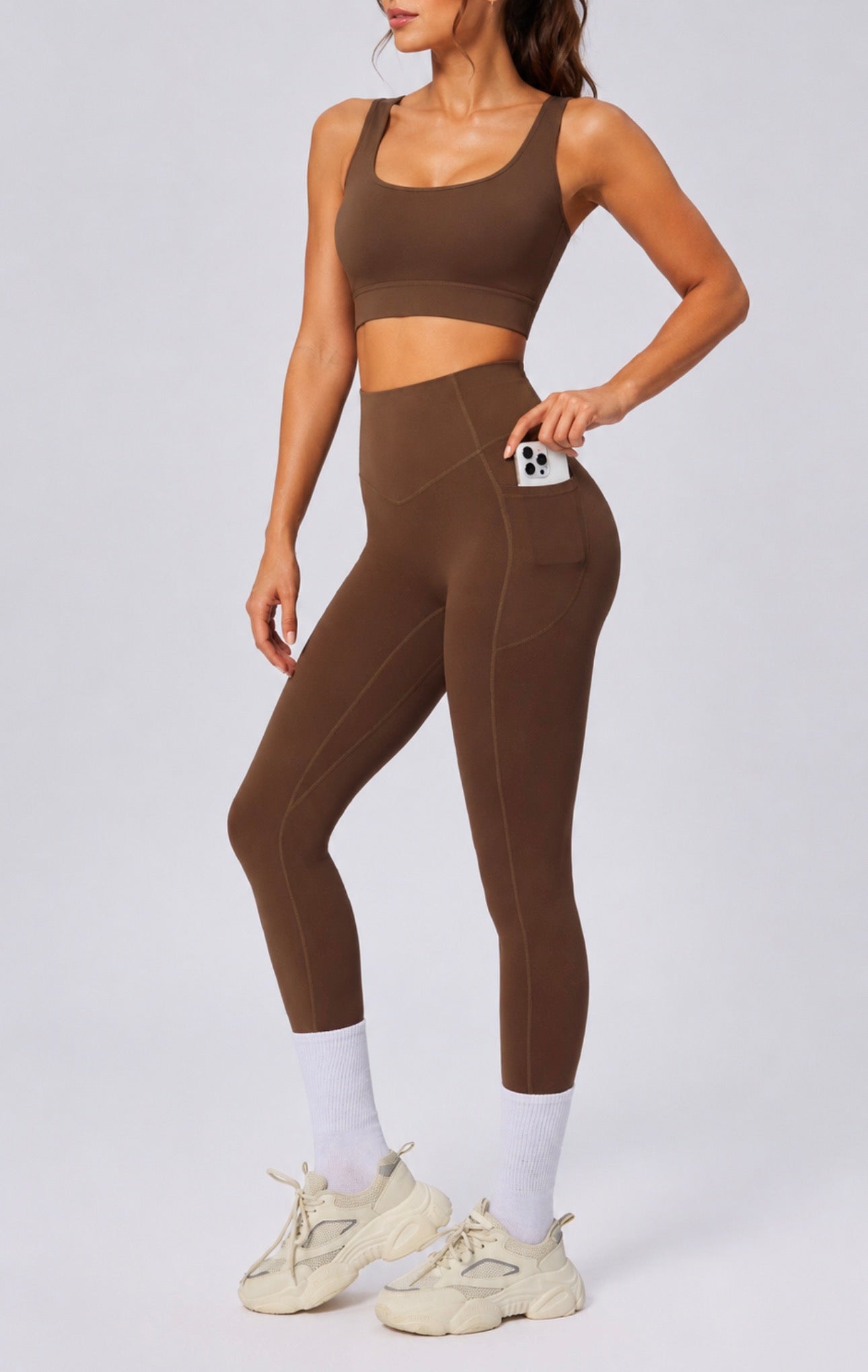 Seamless Sports Bra and Leggings Set