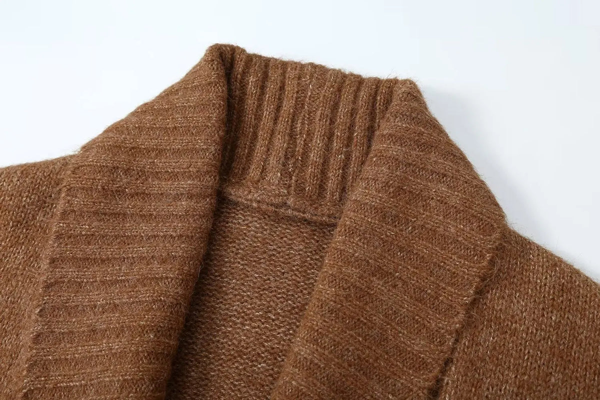 Tove Shawl-Collar Cardigan