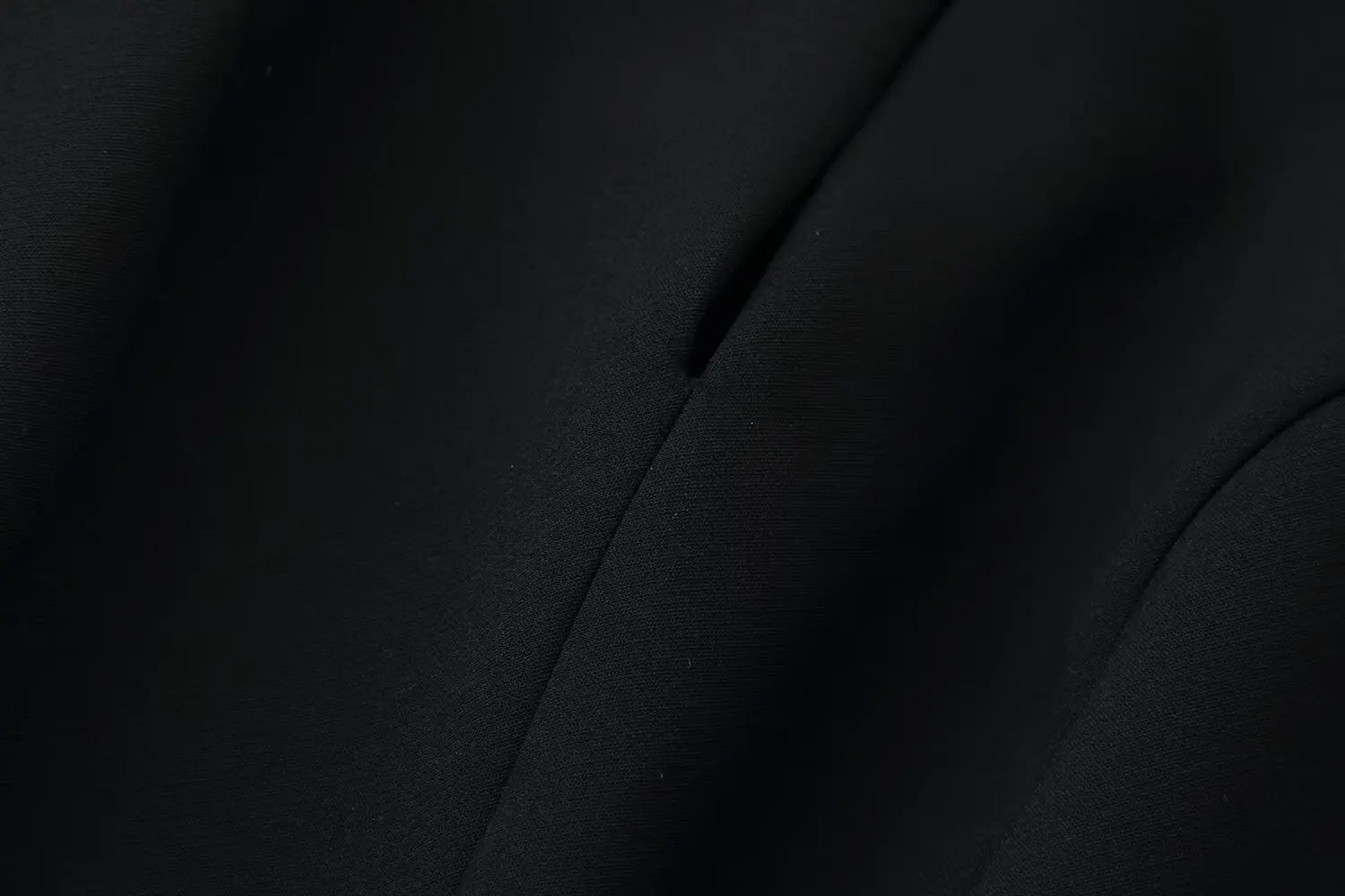 Padded Shoulder Pocket Flap Mini Dress