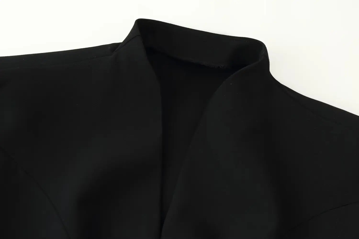 Padded Shoulder Pocket Flap Mini Dress