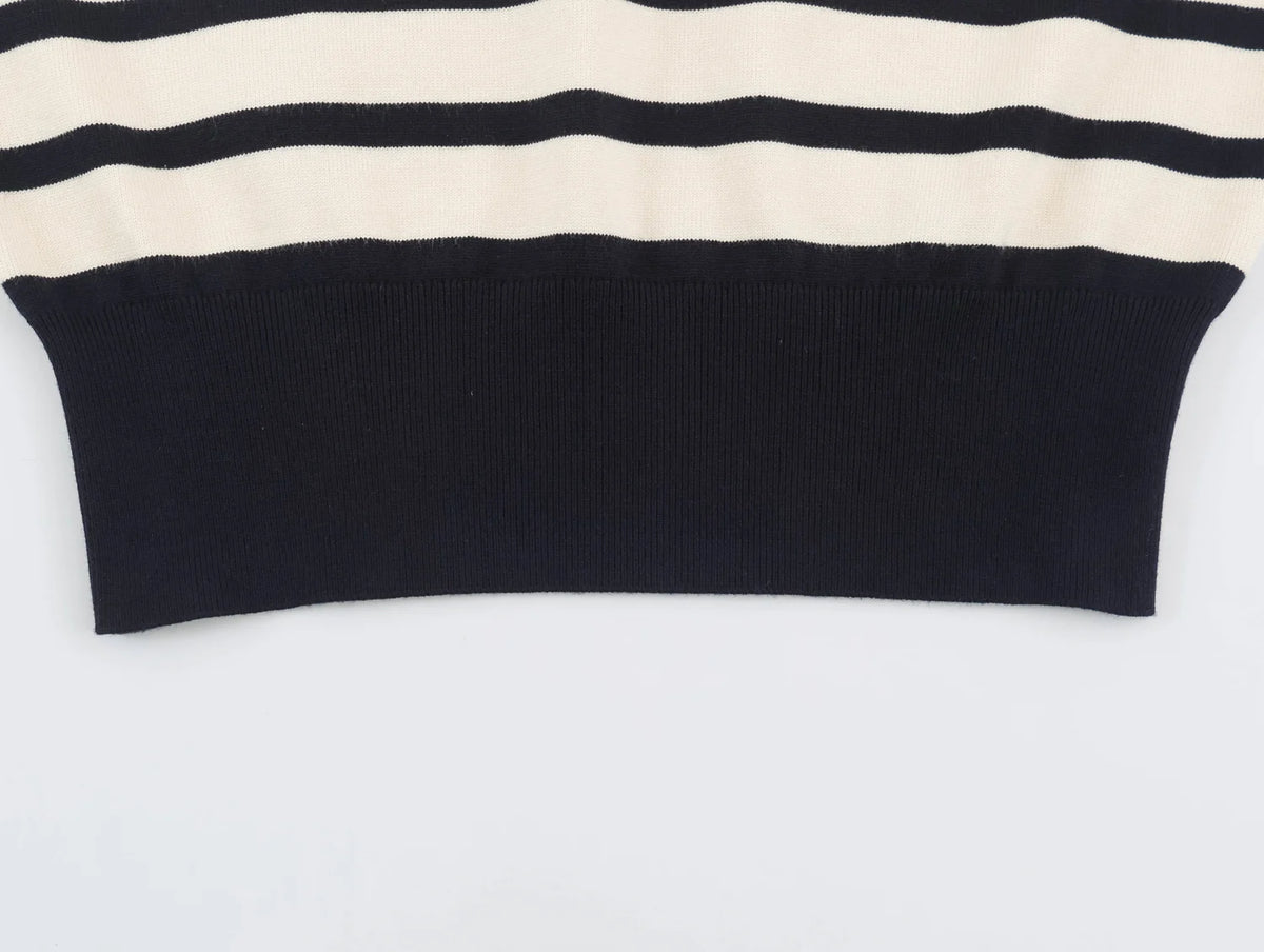 Tatiana Funnel-Neck Sweater