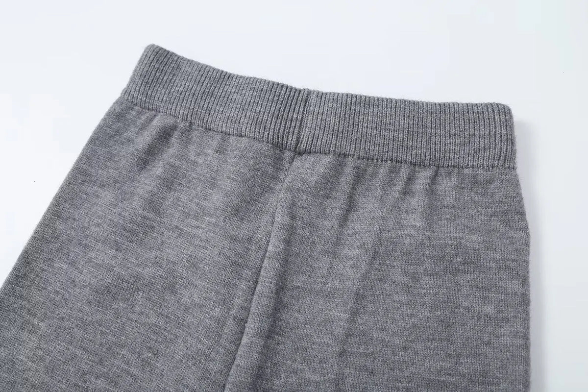 Augusta Wide-Leg Knit Set
