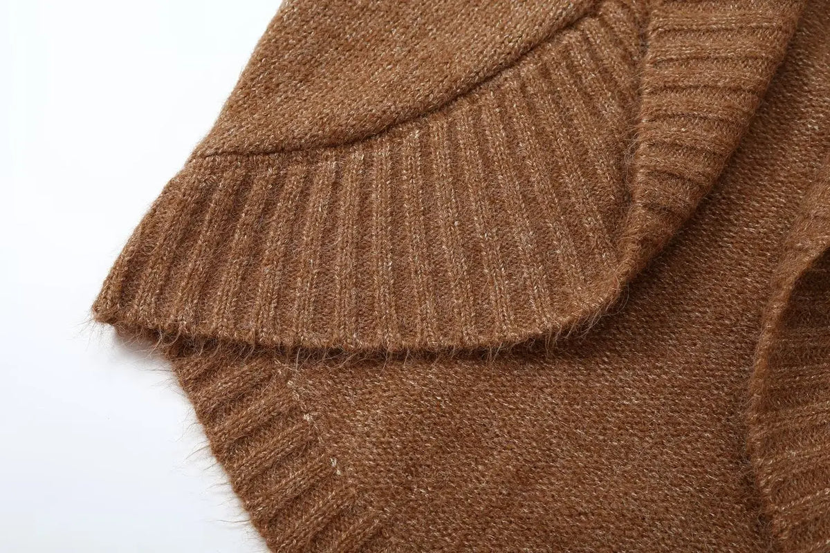 Tove Shawl-Collar Cardigan