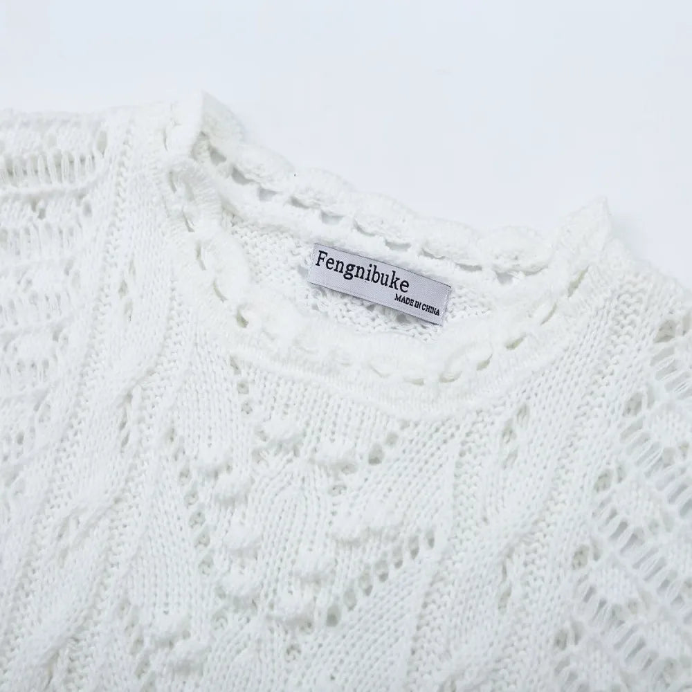 Philippa Pointelle Sweater