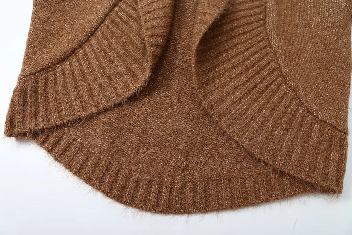 Tove Shawl-Collar Cardigan