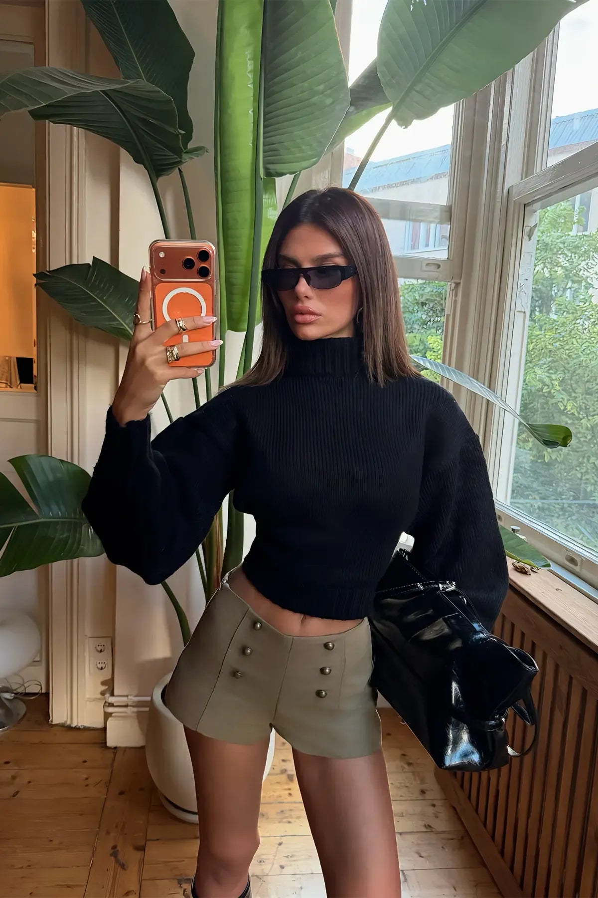 Black Knit Sweater