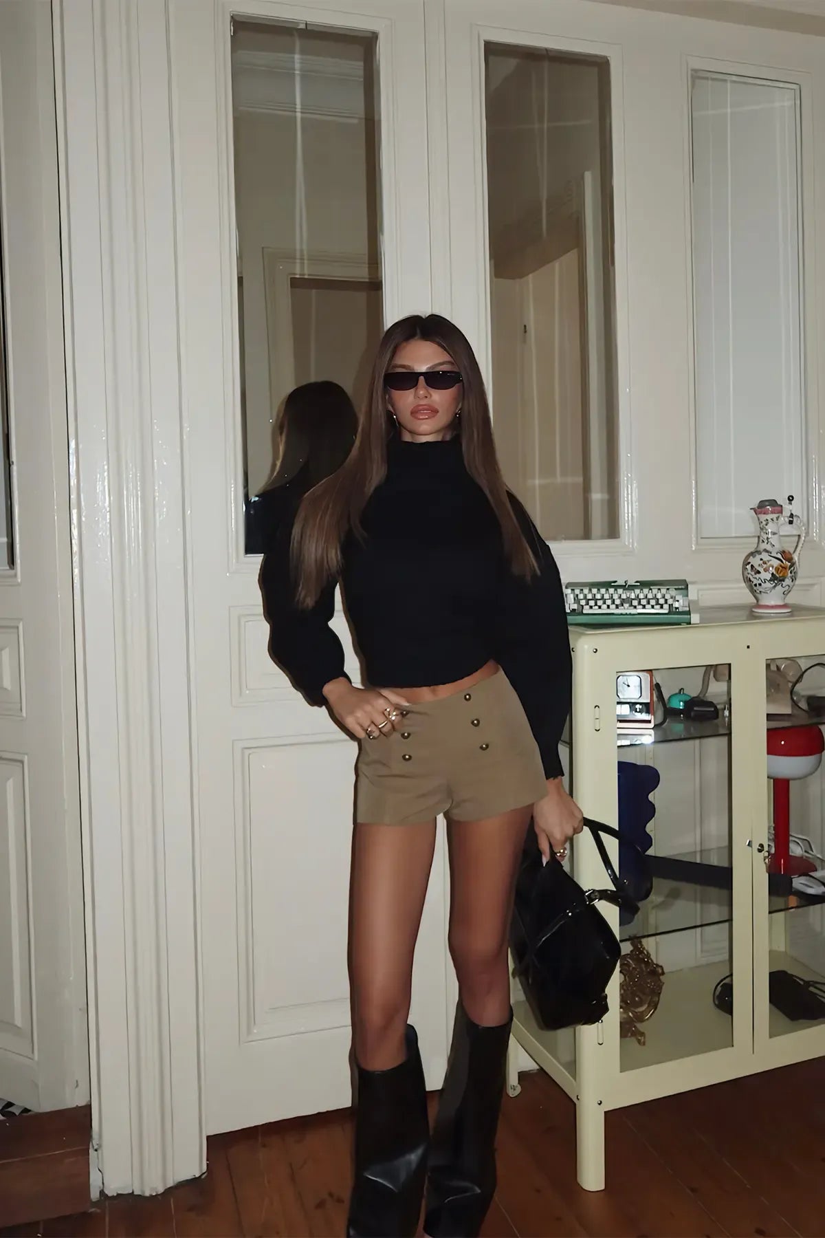 Black Knit Sweater