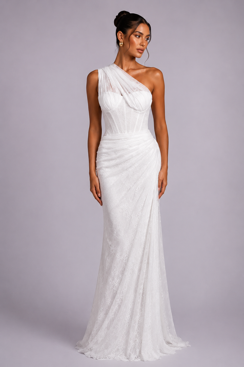 corset maxi dress