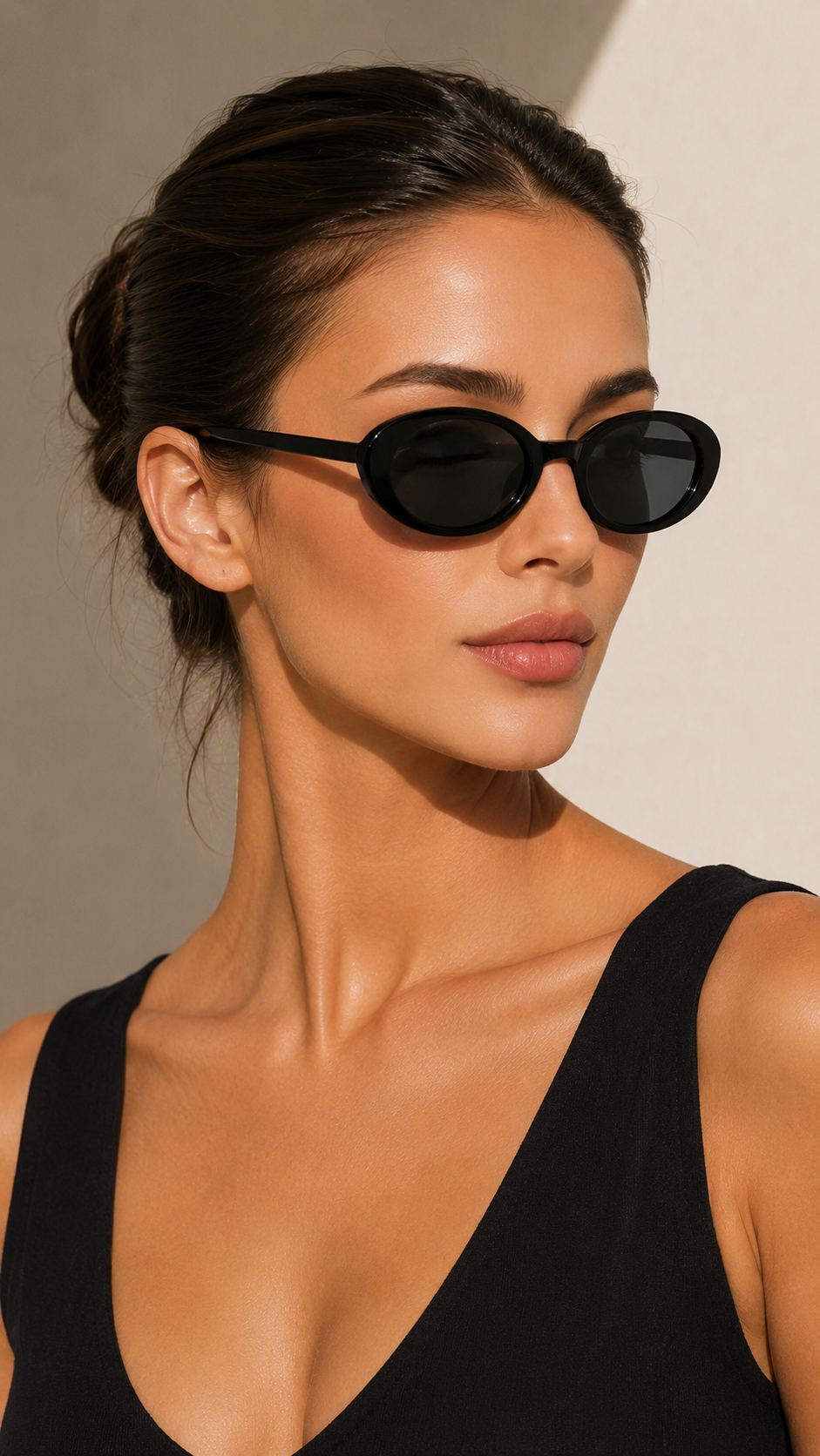 Candy Oval Small Frame Sunglasses