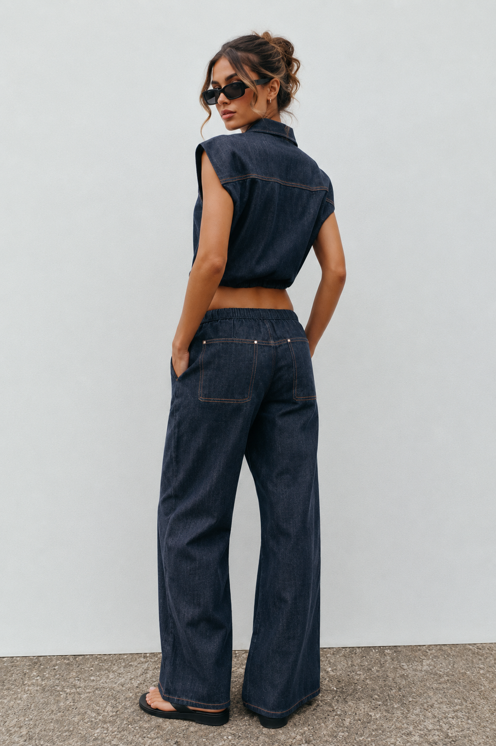 Roxie Denim Set