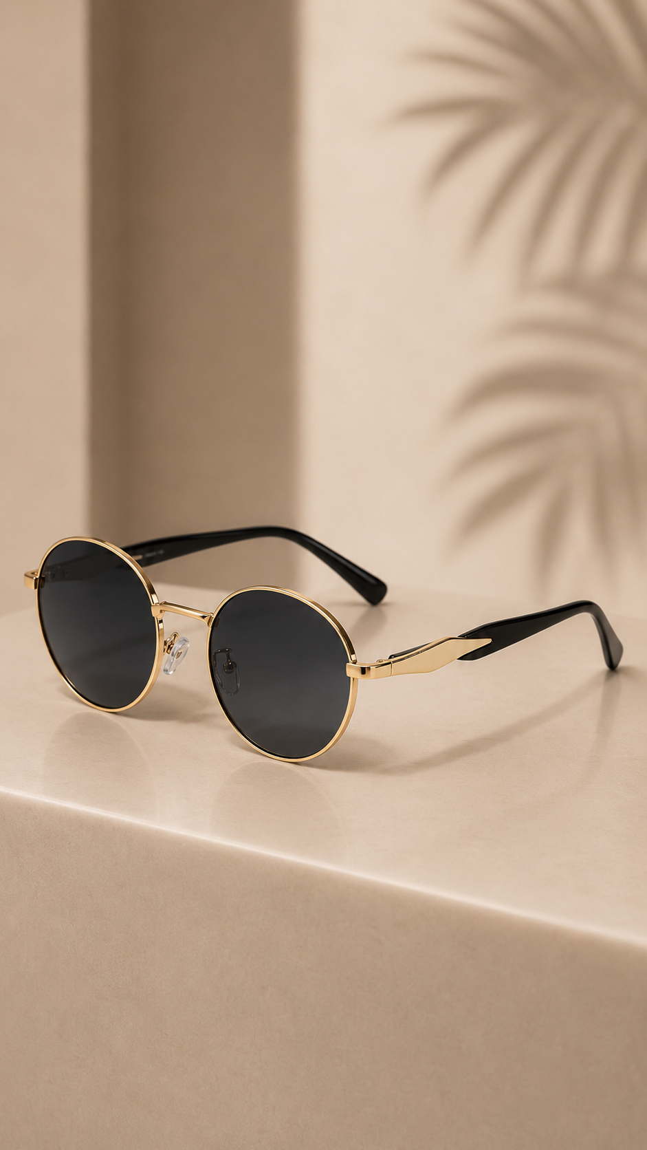 Round Metal Retro Sunglasses