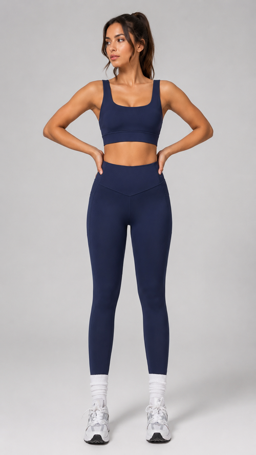 Seamless Sports Bra and Leggings Set