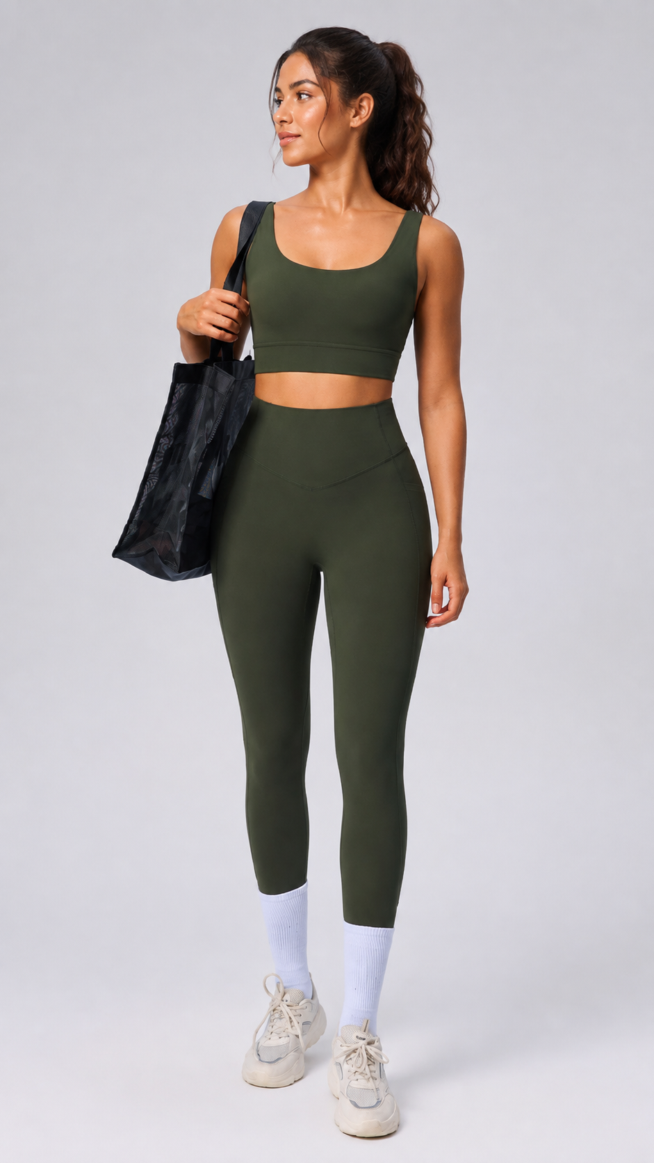 Seamless Sports Bra and Leggings Set