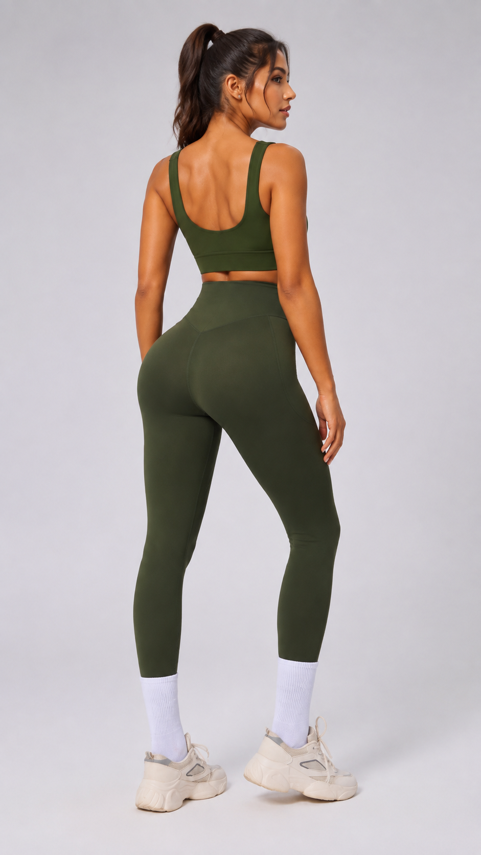 Seamless Sports Bra and Leggings Set