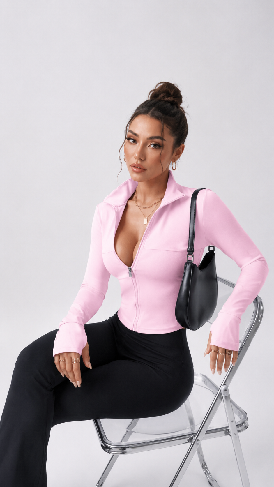 Cloud Feel Zip Yoga Jacket