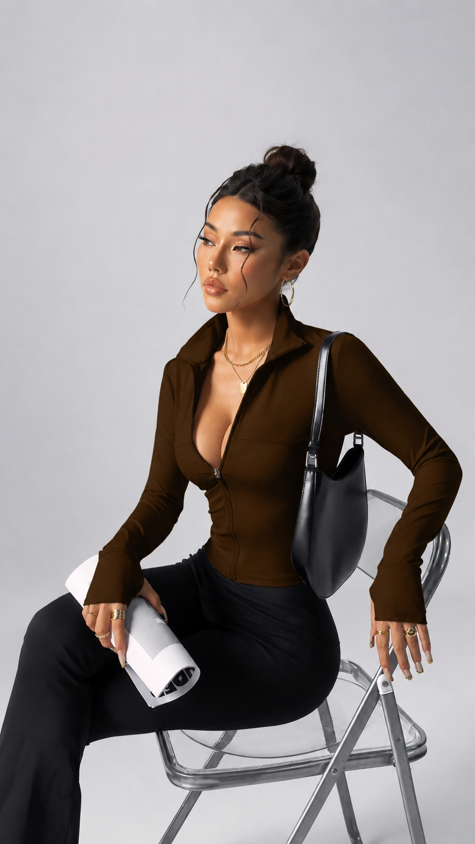 Cloud Feel Zip Yoga Jacket