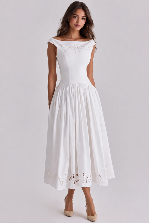 Edelisse Embroidered Maxi Dress