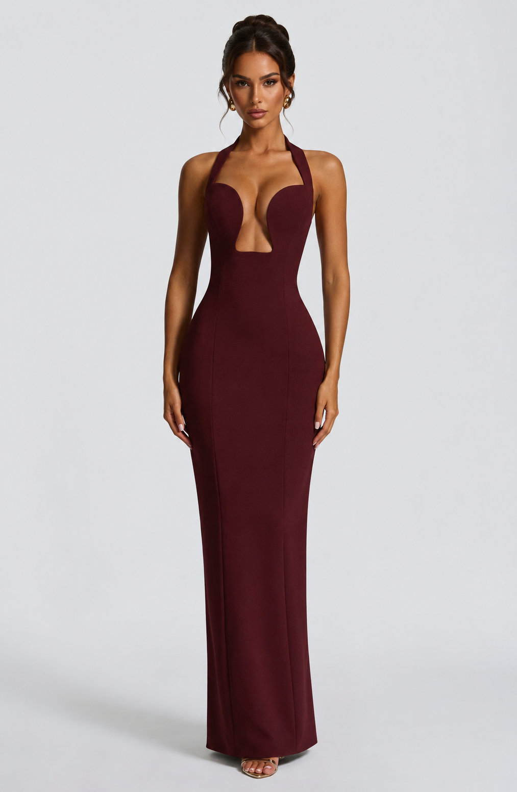 Virexa Sculpt Maxi Dress