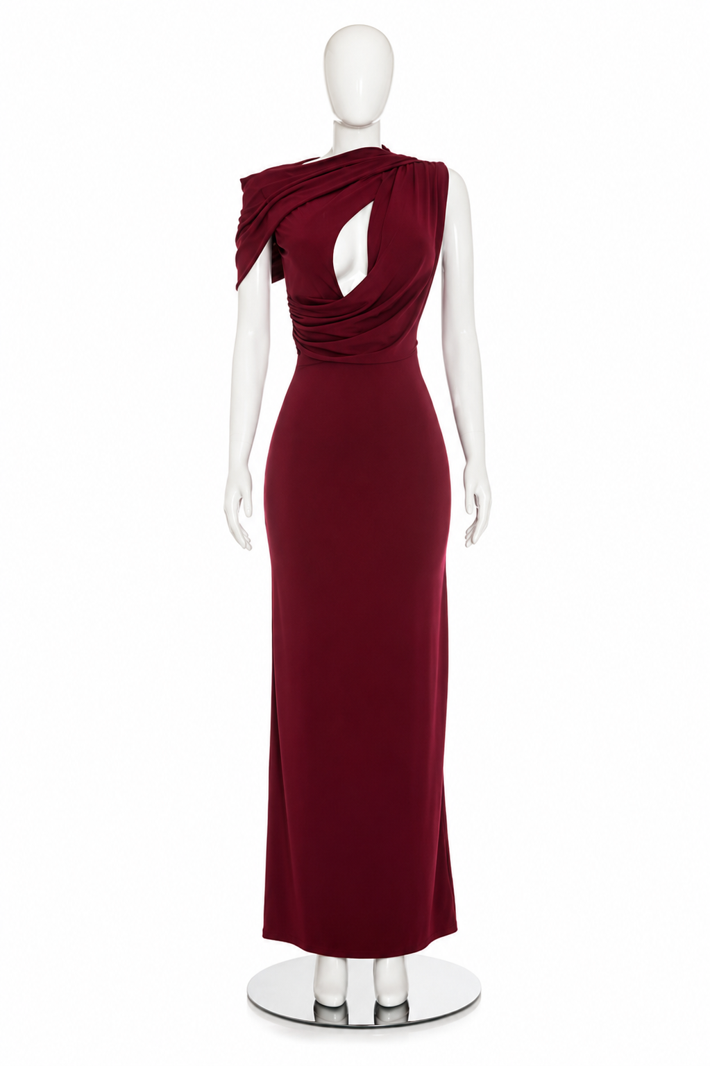 Serelix Neck Maxi Dress
