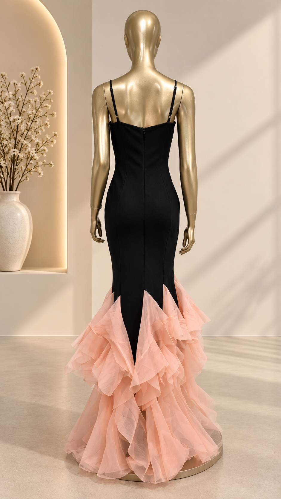 Noor Ruffle Maxi Dress