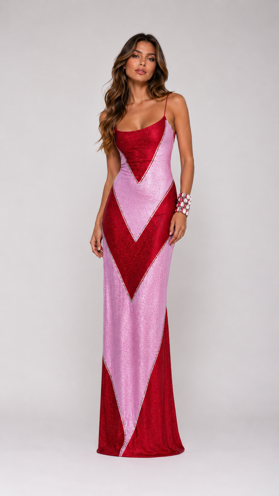 Aurelia Crystal Backless Gown