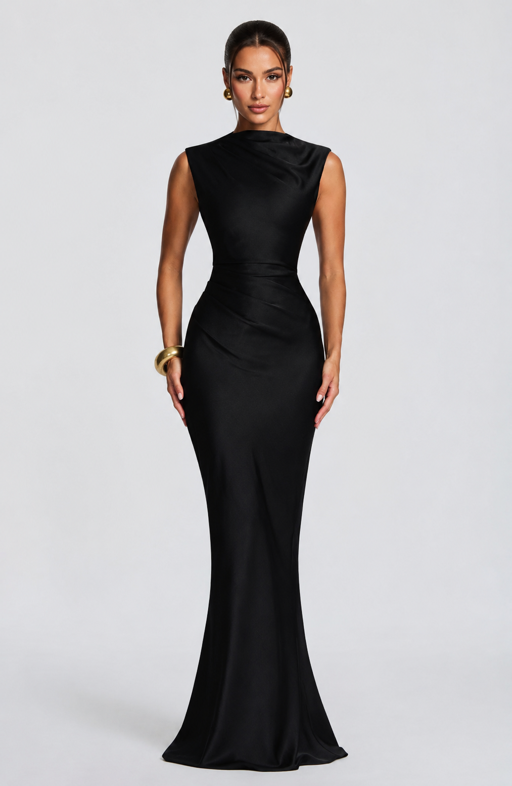 Marivelle Fishtail Maxi Dress
