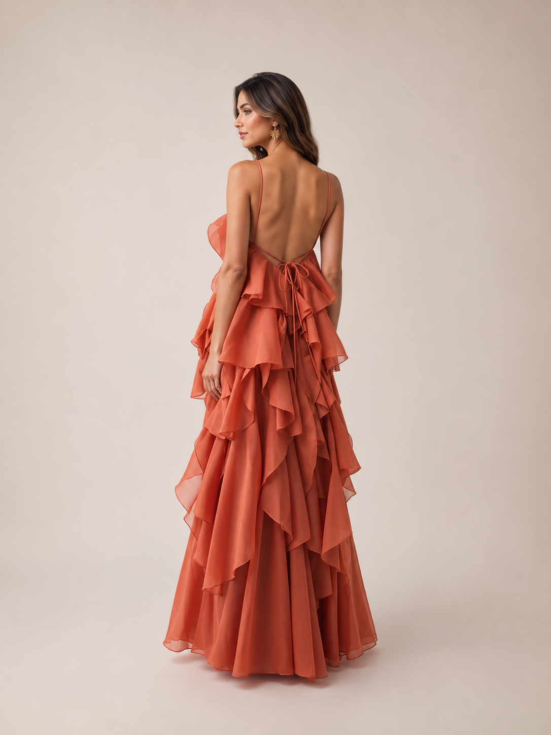 Valeria Ruffle Maxi Dress
