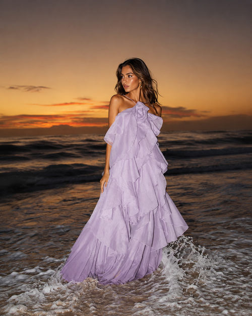 Valeria Ruffle Maxi Dress
