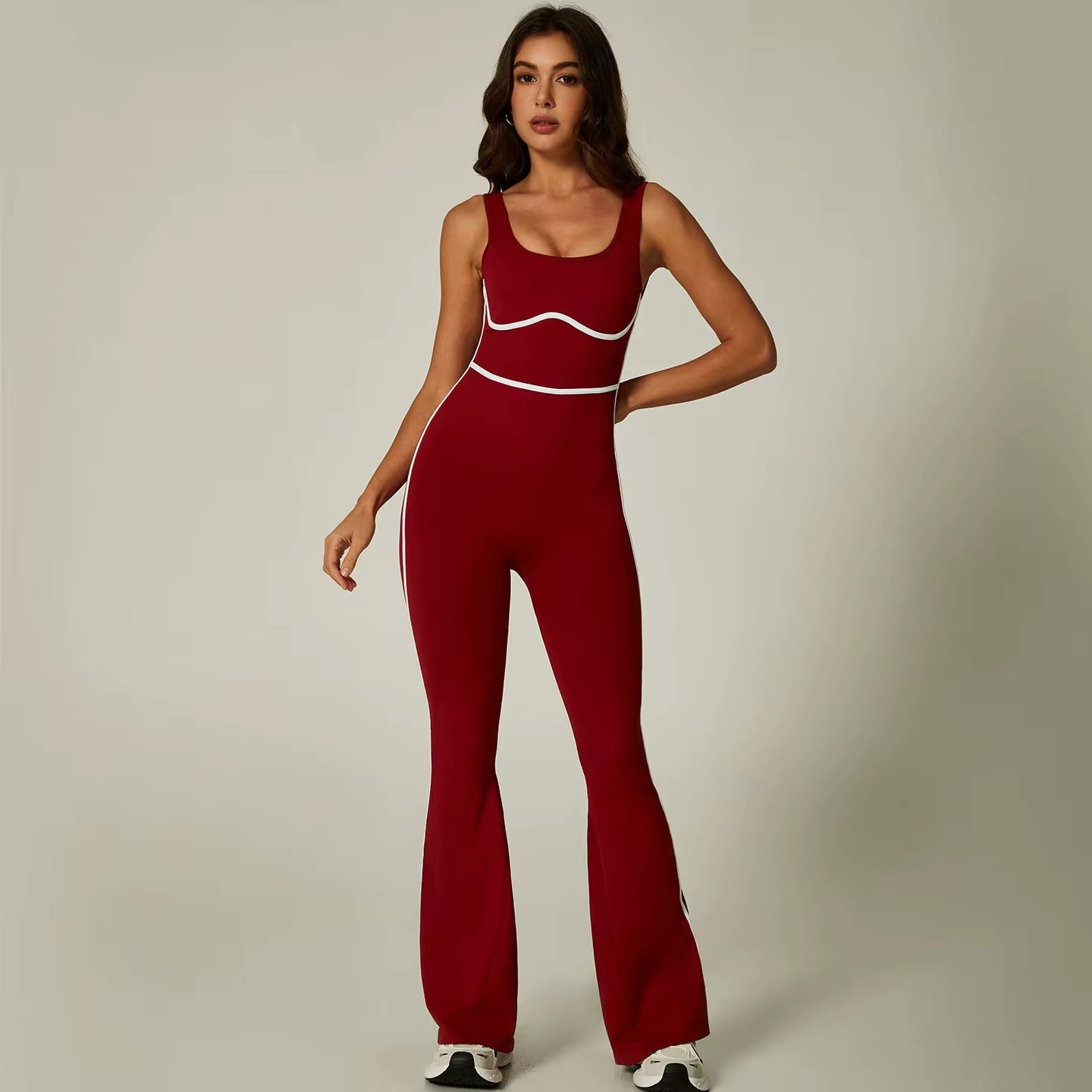 Body Contouring Athletic Jumpsuit