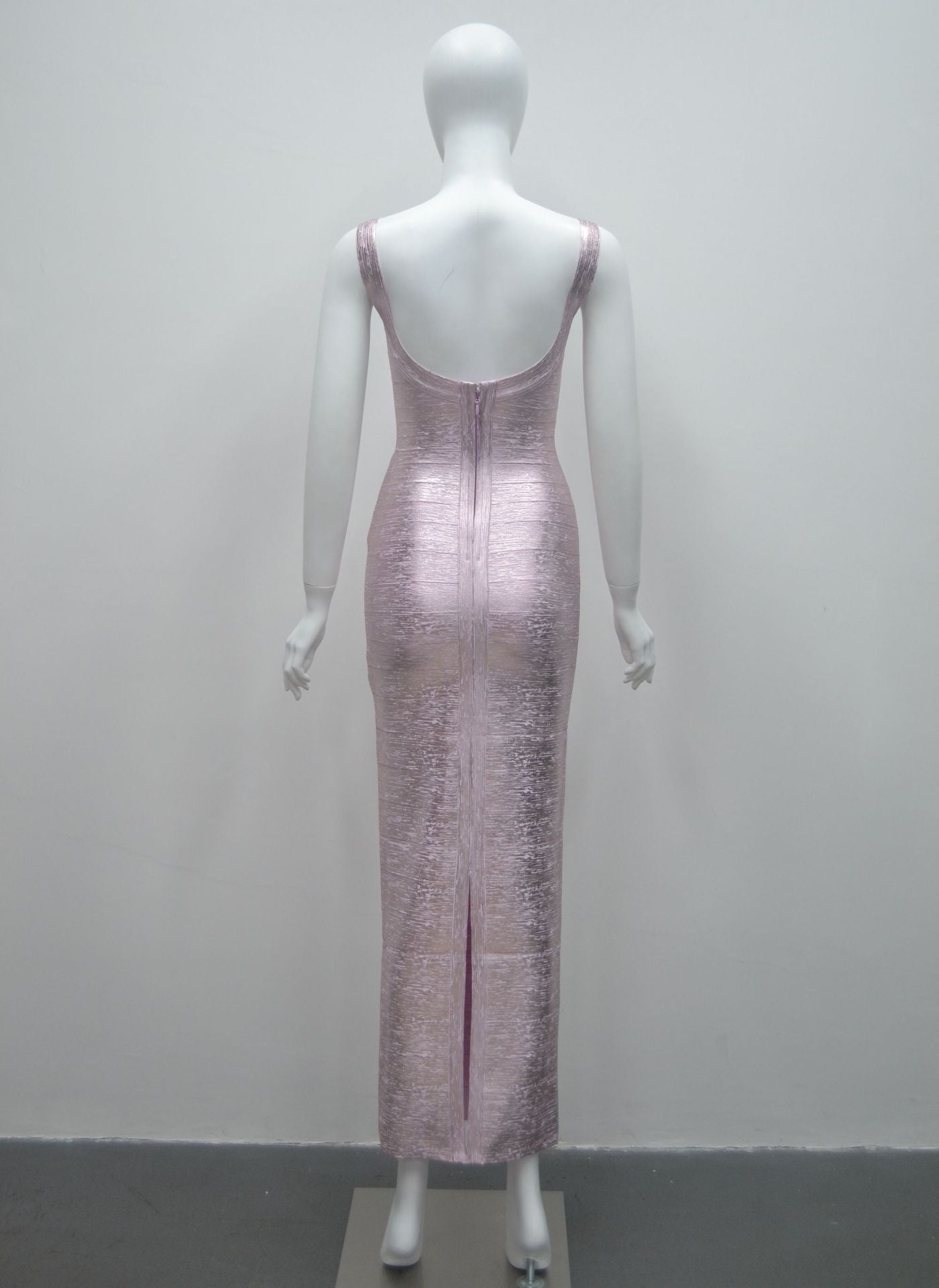 Lurexia Foil Maxi Dress
