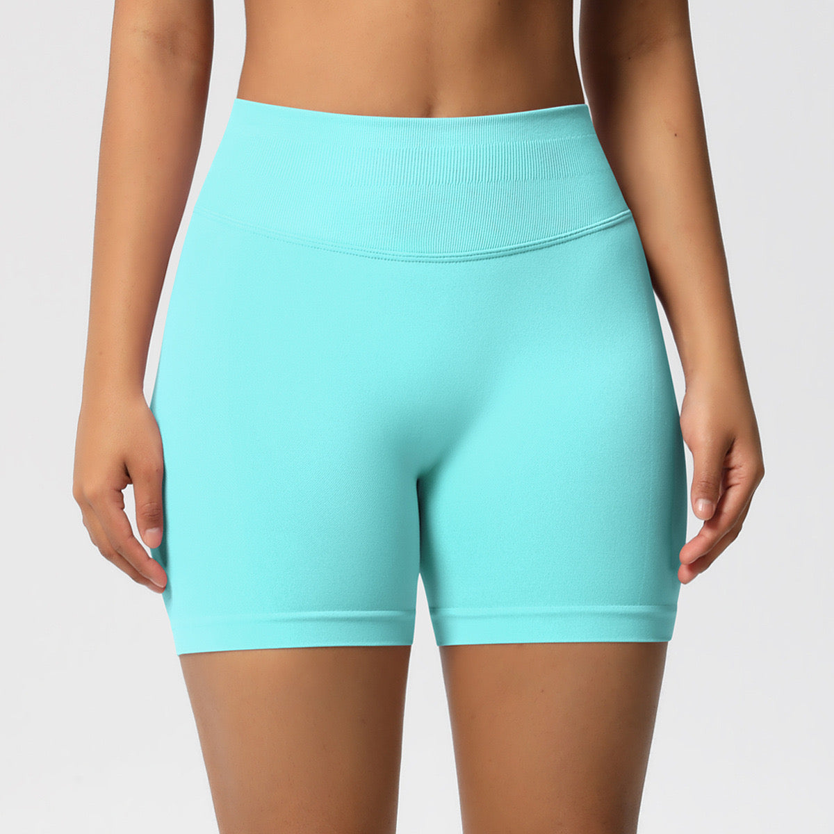 High-waisted Yoga Shorts