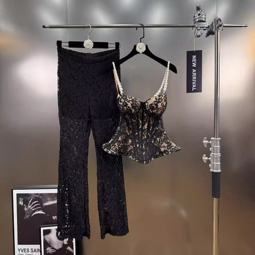 Élise Beaded Suit Set