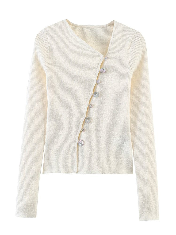 Amelie Ribbed Knit Top