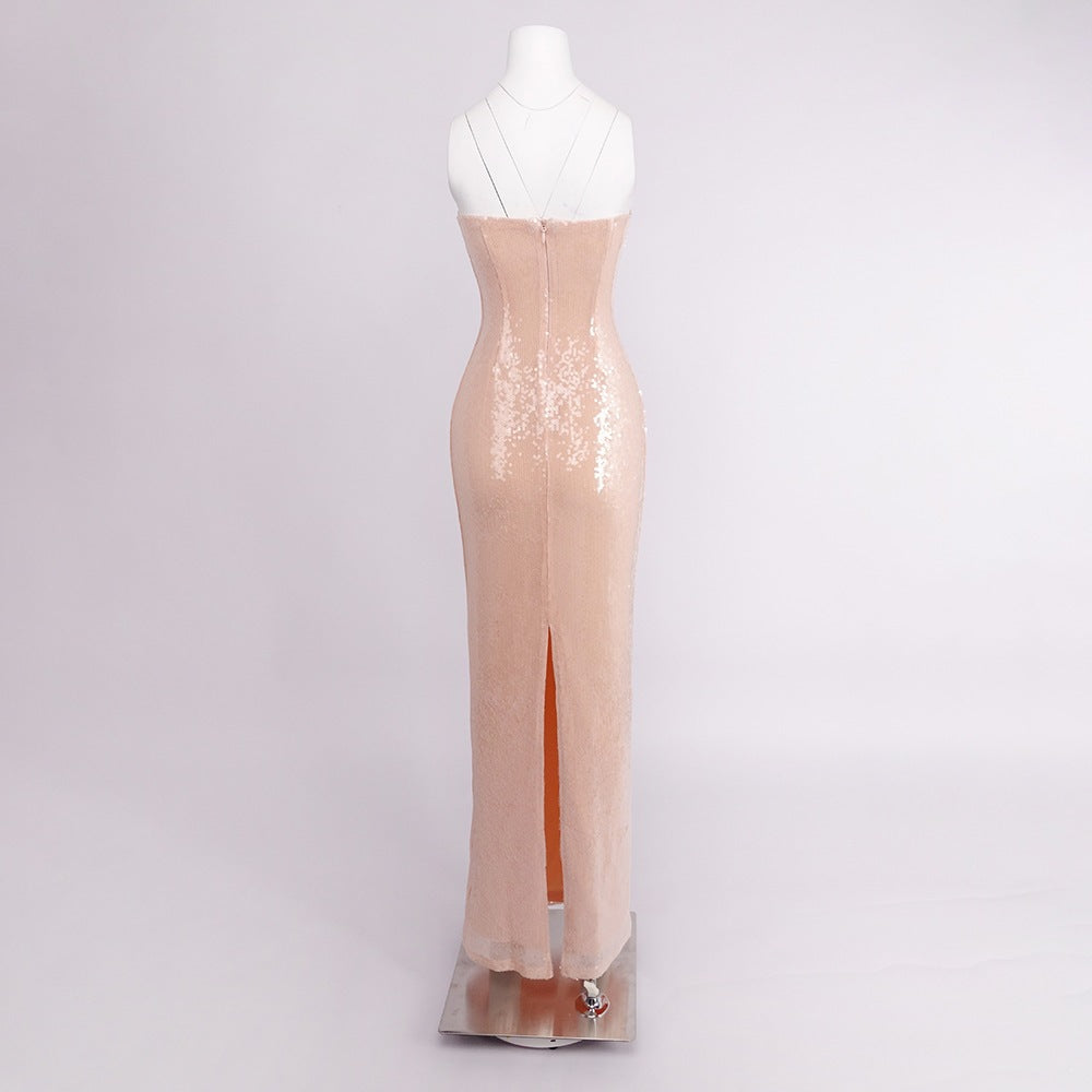 Zeraphine Beaded Maxi Dress