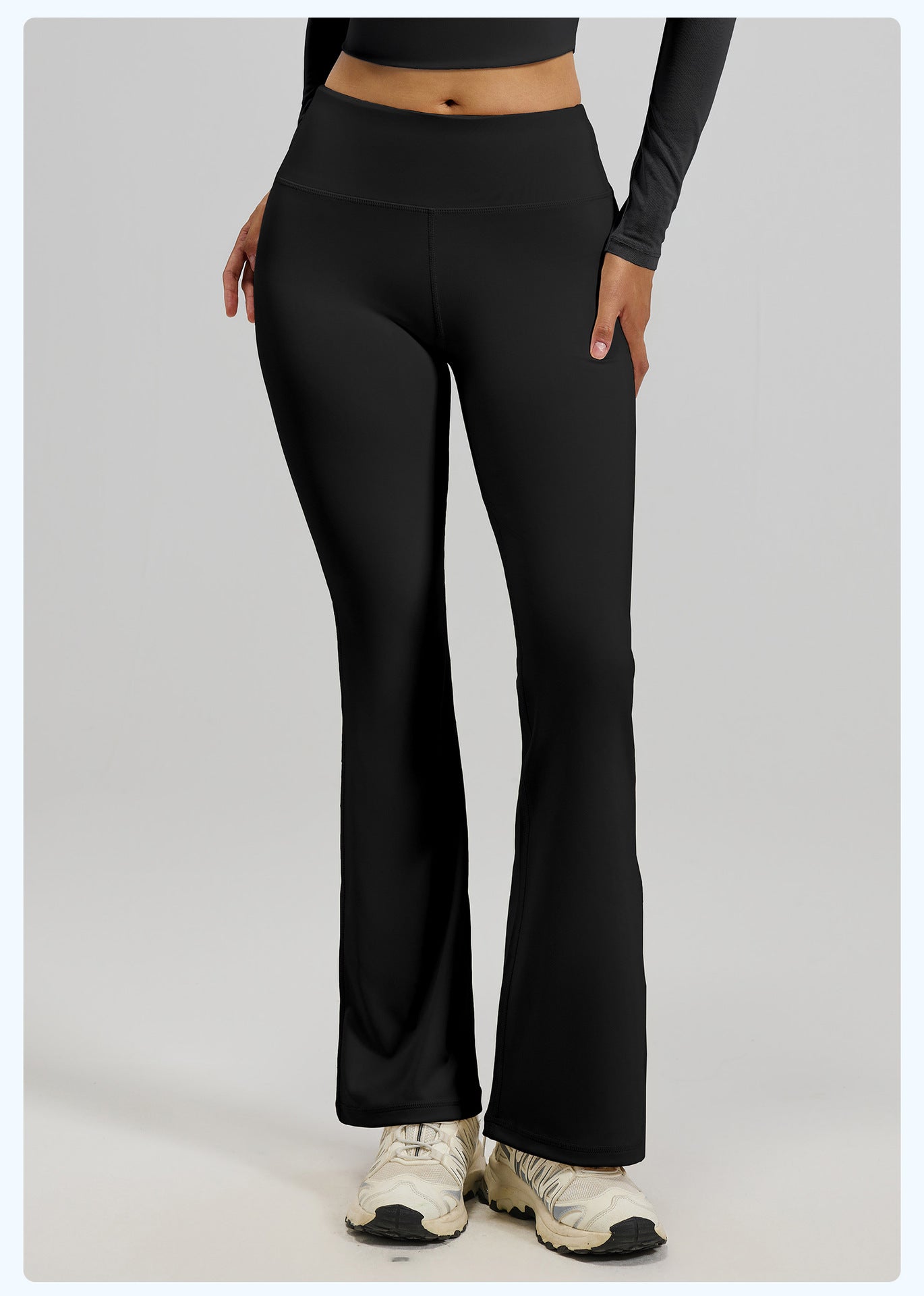 High Waist Flared Yoga Pants
