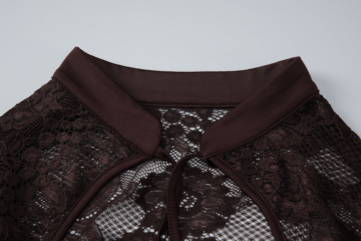 Sasha Lace Panel Top