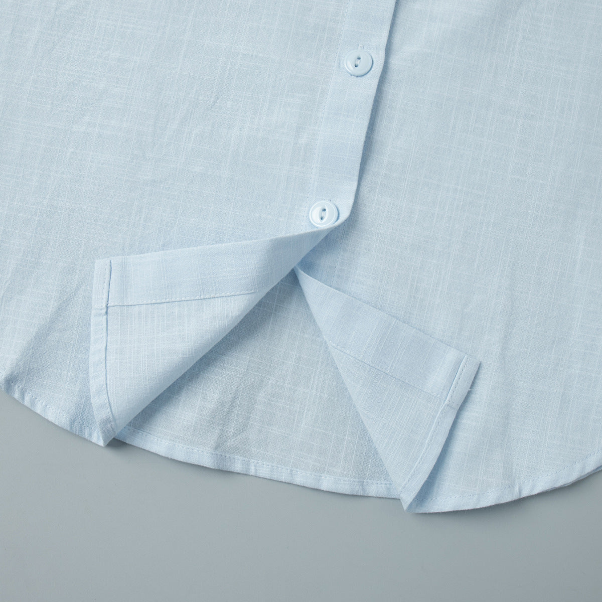 Amalie Lace-Back Tie-Waist Shirt