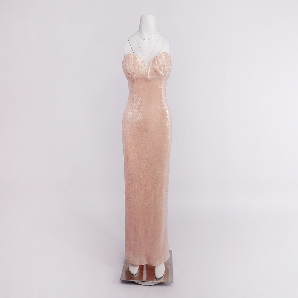 Zeraphine Beaded Maxi Dress