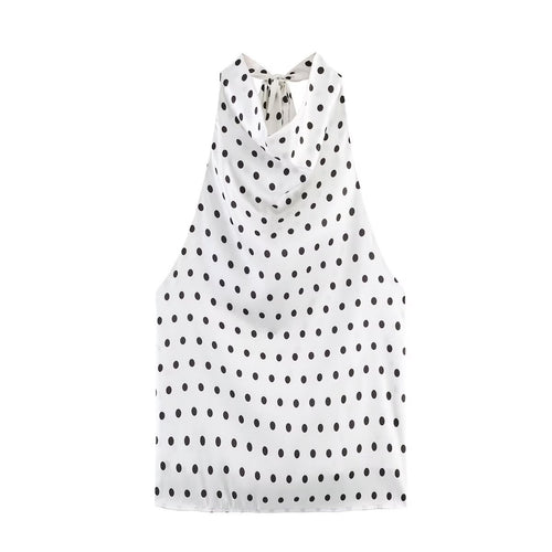 Dot Halter Top