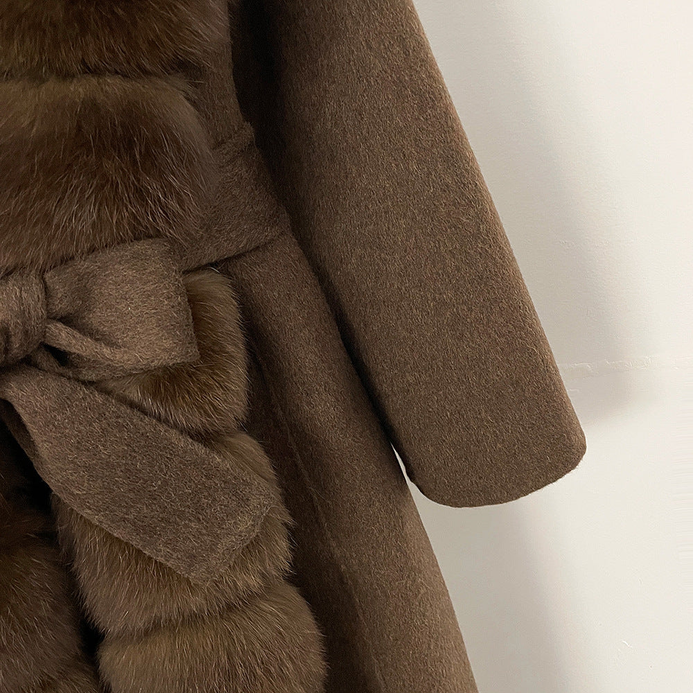 Seraphine Fur Collar Coat