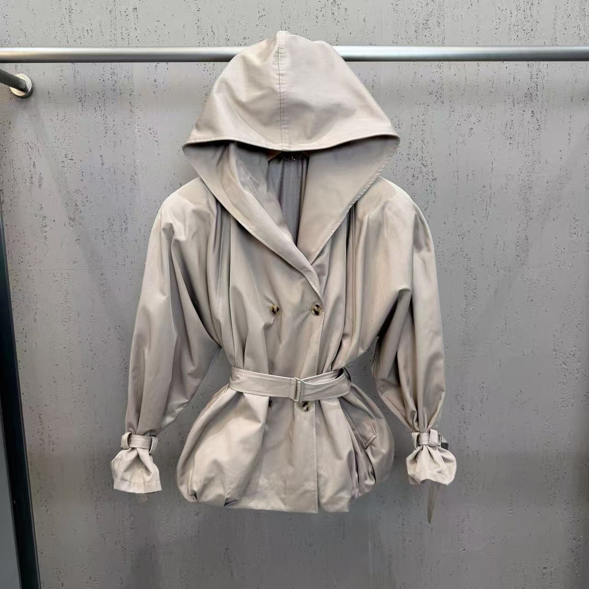 Harlow Hooded Trench Jacket