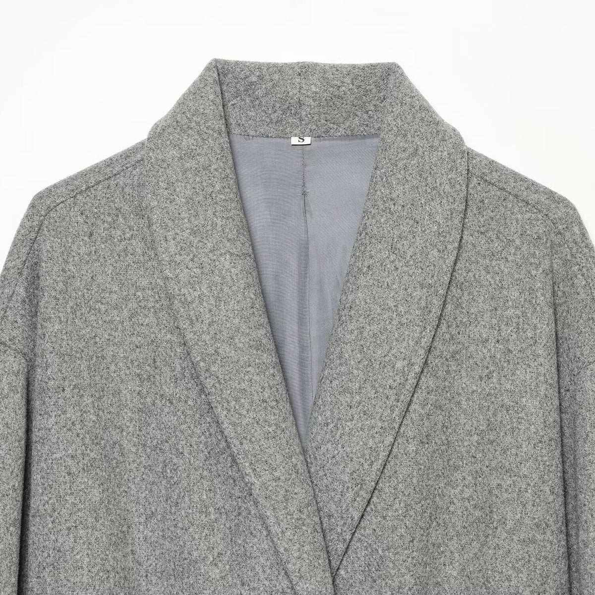 Larissa Fur-Cuff Wrap Coat