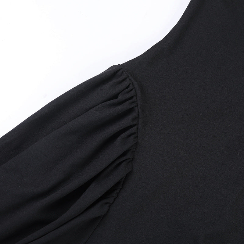 Leopoldine Mock-Neck Maxi