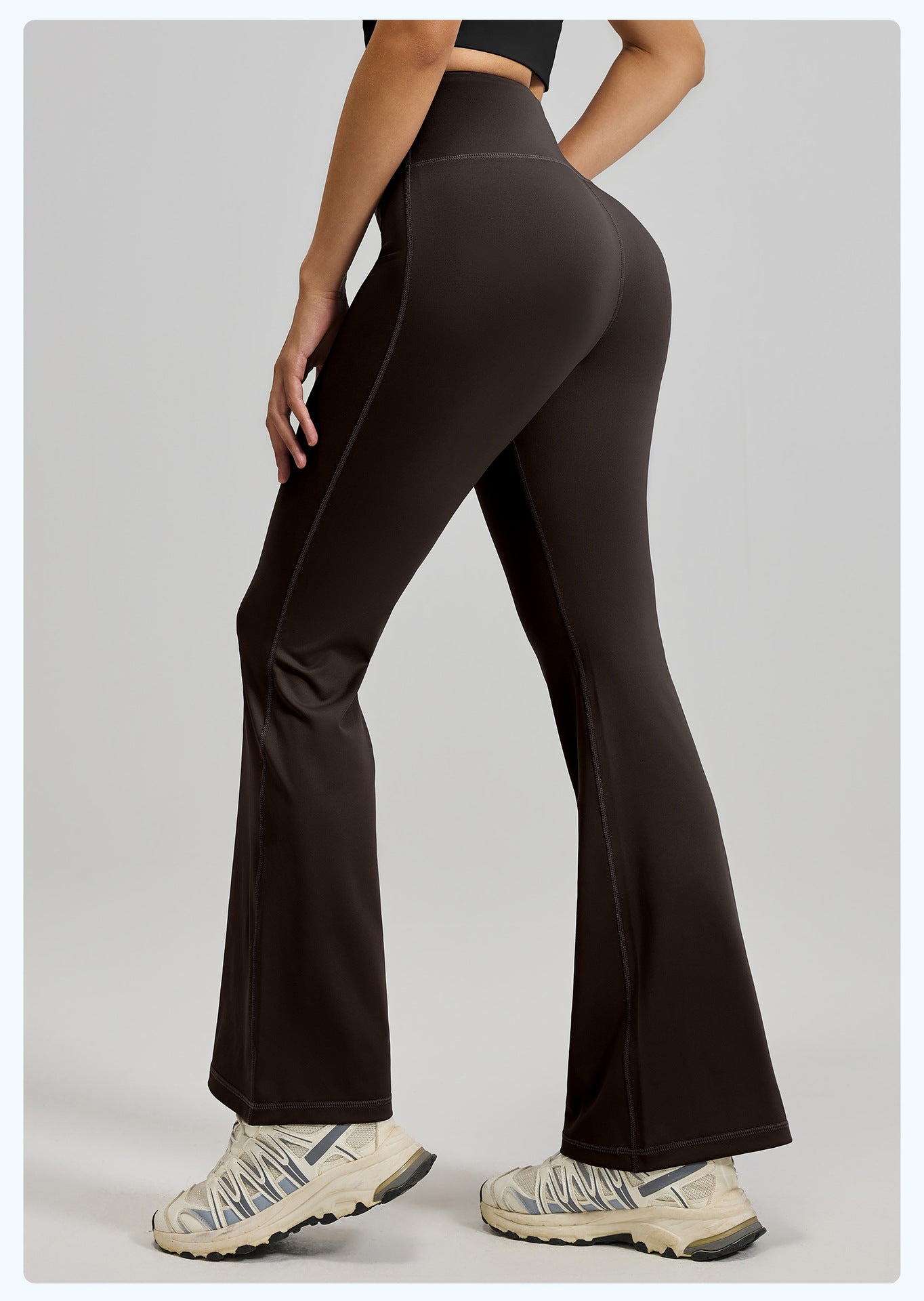 High Waist Flared Yoga Pants