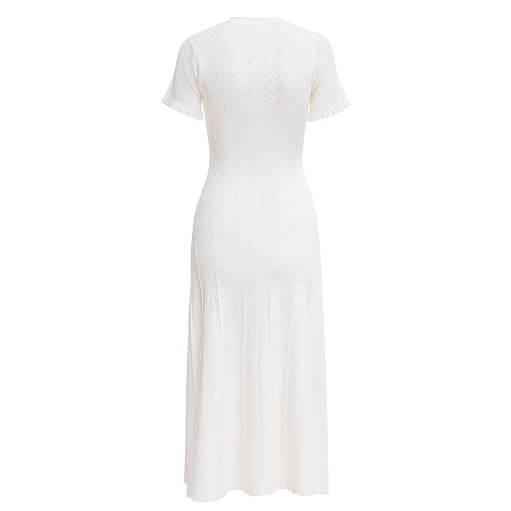 Sculpt Knit Hollow Dress