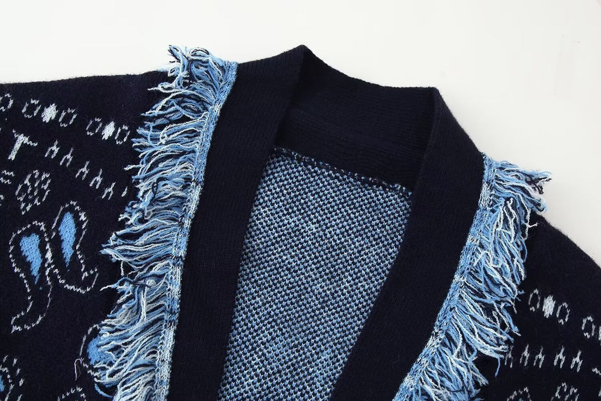Mathilde Bandana Cardigan