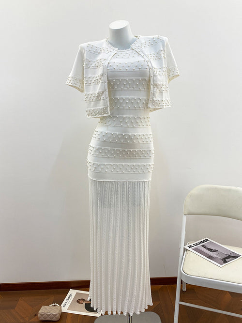 Aria Knit Cardigan Dress